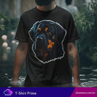 Nome do produto Camiseta ROTTWEILER GAZE – Lealdade que Veste