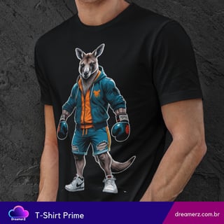 Nome do produto Camiseta KANGAROO FIGHT CLUB – Estilo que Luta e Vence