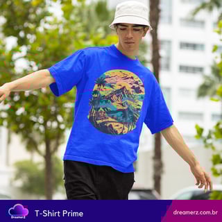 Nome do produto Camiseta Sunset Mountain – Arte, Liberdade e Natureza
