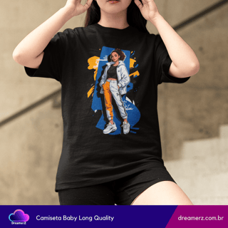 Nome do produto Camiseta Street Girl – Atitude que se Veste