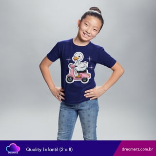Nome do produto Camiseta: Patinha Scooter Girl – Estilo Sobre Rodas!