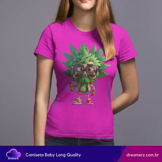 Nome do produto Camiseta Feminina Green Vibes – Estilo Roots com Atitude Urbana