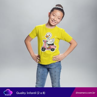 Nome do produto Camiseta: Patinha Scooter Girl – Estilo Sobre Rodas!