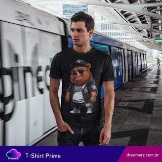Nome do produto Camiseta URSO STREETSTYLE – O Rei do Rolê