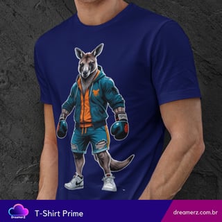 Nome do produto Camiseta KANGAROO FIGHT CLUB – Estilo que Luta e Vence