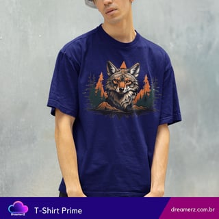 Nome do produto Camiseta Espírito Selvagem – O Lobo da Floresta