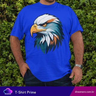 Nome do produto Camiseta Águia Majestosa – Olhar de Liberdade