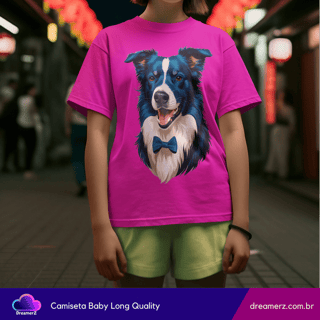 Nome do produto Camiseta Cachorro Estiloso – Seu Melhor Amigo com Muito Charme