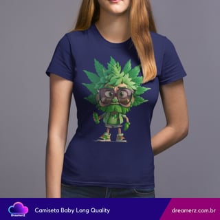 Nome do produto Camiseta Feminina Green Vibes – Estilo Roots com Atitude Urbana