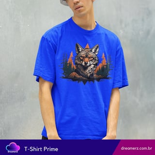Nome do produto Camiseta Espírito Selvagem – O Lobo da Floresta