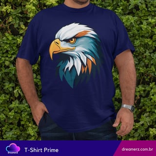 Nome do produto Camiseta Águia Majestosa – Olhar de Liberdade