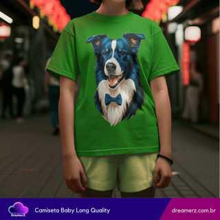 Nome do produto Camiseta Cachorro Estiloso – Seu Melhor Amigo com Muito Charme
