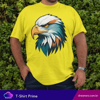 Nome do produto Camiseta Águia Majestosa – Olhar de Liberdade