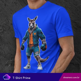 Nome do produto Camiseta KANGAROO FIGHT CLUB – Estilo que Luta e Vence
