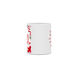 Nome do produto Caneca Porcelana - Feliz Natal