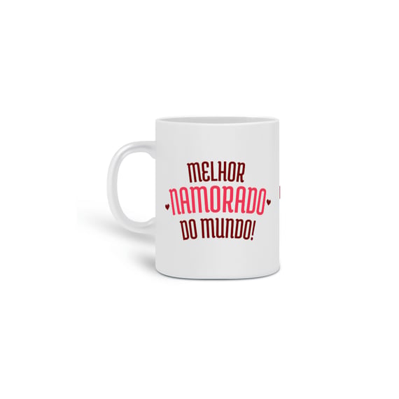 Caneca Porcelana - Para Namorado