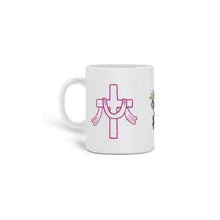 Nome do produto Caneca Porcelana - Filha do Rei