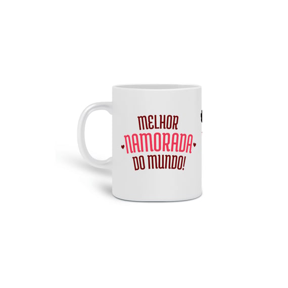Caneca Porcelana - Para Namorada