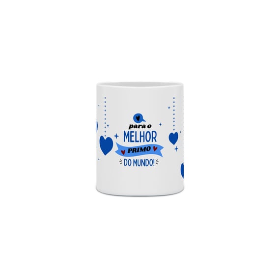 Caneca Porcelana - Melhor Primo
