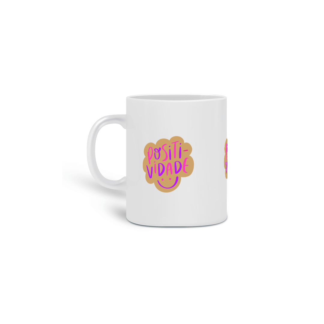 Nome do produto: Caneca Porcelana - Positividade