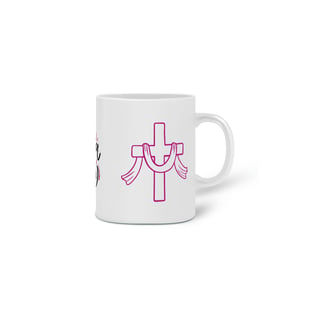 Nome do produto Caneca Porcelana - Filha do Rei