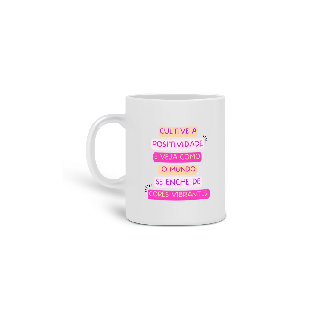 Nome do produto: Caneca Porcelana - Frase Motivacional