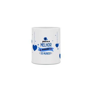 Nome do produto Caneca Porcelana - Melhor Sogro