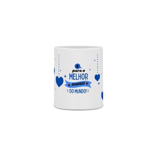 Caneca Porcelana - Melhor Amigo