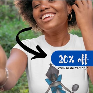 Nome do produto CAMISA YEMANJÁ FEMININA