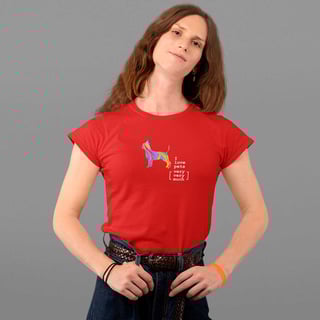 Nome do produto Camiseta Feminina | Baby Long | Linha QUALITY