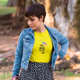 Nome do produto Camiseta Feminina | Baby Long | Linha QUALITY