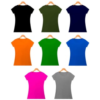 Nome do produto Camiseta Feminina | Baby Long | Linha QUALITY