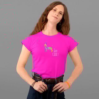 Nome do produto Camiseta Feminina | Baby Long | Linha QUALITY