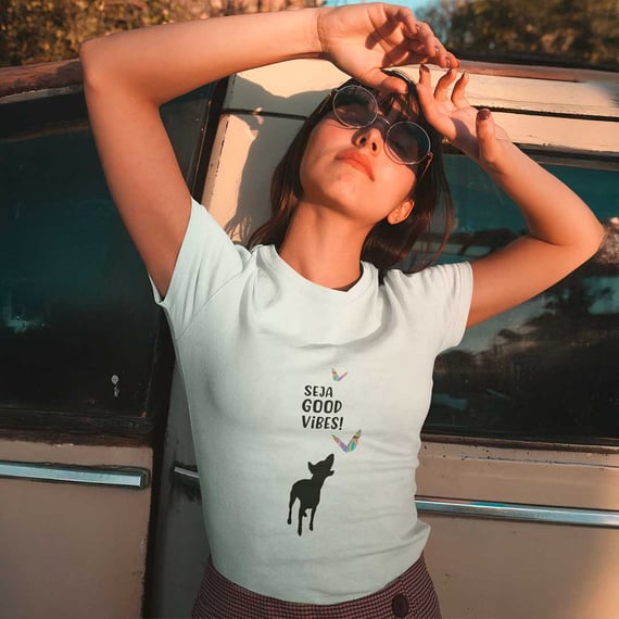 Camiseta Feminina | Baby Long | Linha QUALITY