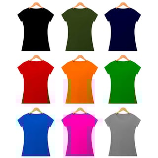 Nome do produto Camiseta Feminina | Baby Long | Linha QUALITY