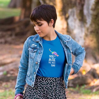 Nome do produto Camiseta Feminina | Baby Long | Linha QUALITY