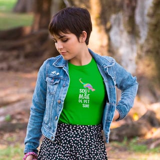 Nome do produto Camiseta Feminina | Baby Long | Linha QUALITY