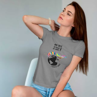 Nome do produto Camiseta Feminina | Baby Long | Linha QUALITY