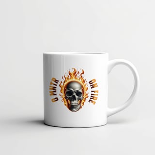 Caneca O Mntr On Fire