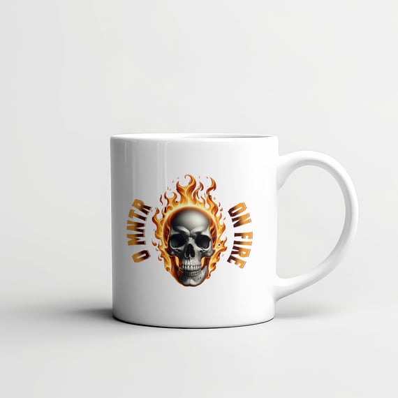 Caneca O Mntr On Fire