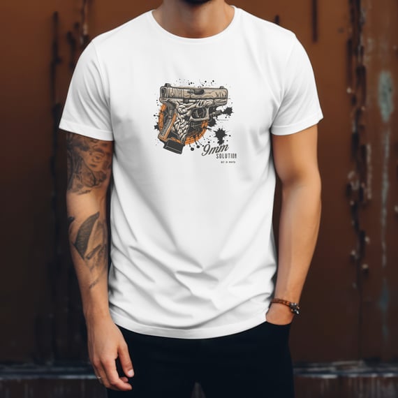 Camiseta Quality 9mm Solution