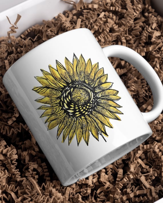 Caneca Girassol de Verão