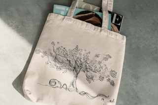 Nome do produto EcoBag Grande - Árvore de Alba