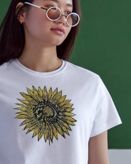 Nome do produto Camisa Girassol