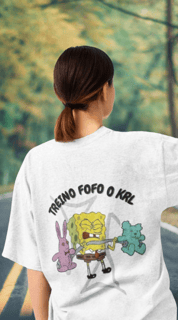 Oversized Bob Esponja - Treino Fofo O Krl