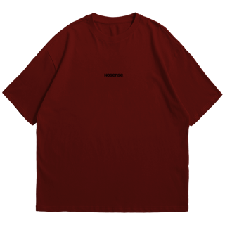 Nome do produto Oversized Nosense basic - Estampa Escura