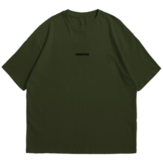 Nome do produto Oversized Nosense basic - Estampa Escura