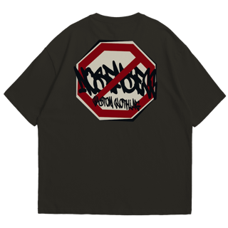 Nome do produto Oversized Proibido Nosense - Estampa Clara