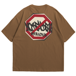 Nome do produto Oversized Proibido Nosense - Estampa Clara