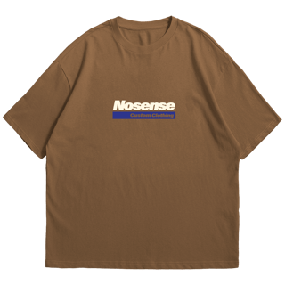 Nome do produto Oversized Nosense cc - Estampa Clara